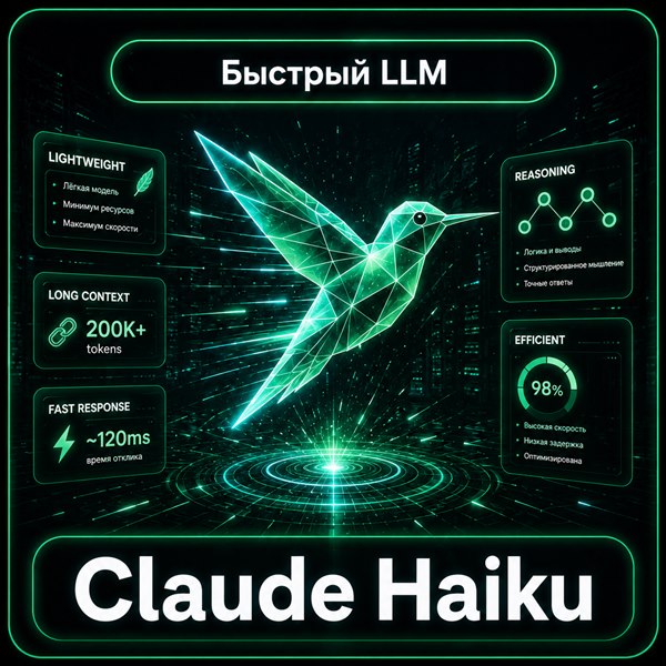 Claude Haiku — Быстрый LLM