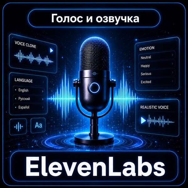 ElevenLabs — Голос и озвучка