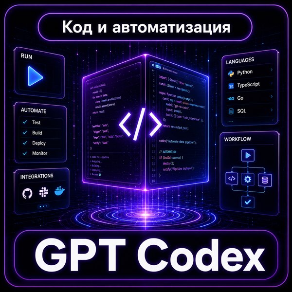 GPT Codex — Код и автоматизация