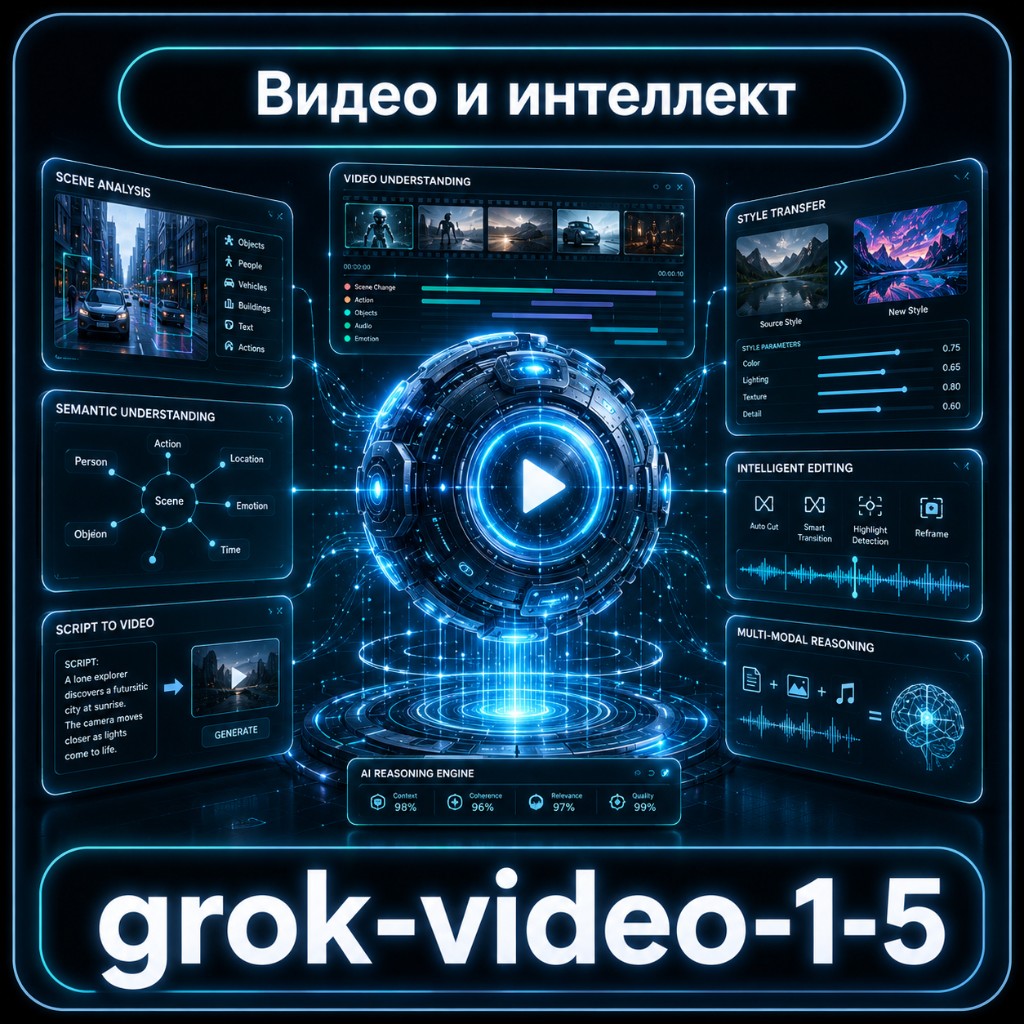 grok-video-1-5 — Видео и интеллект