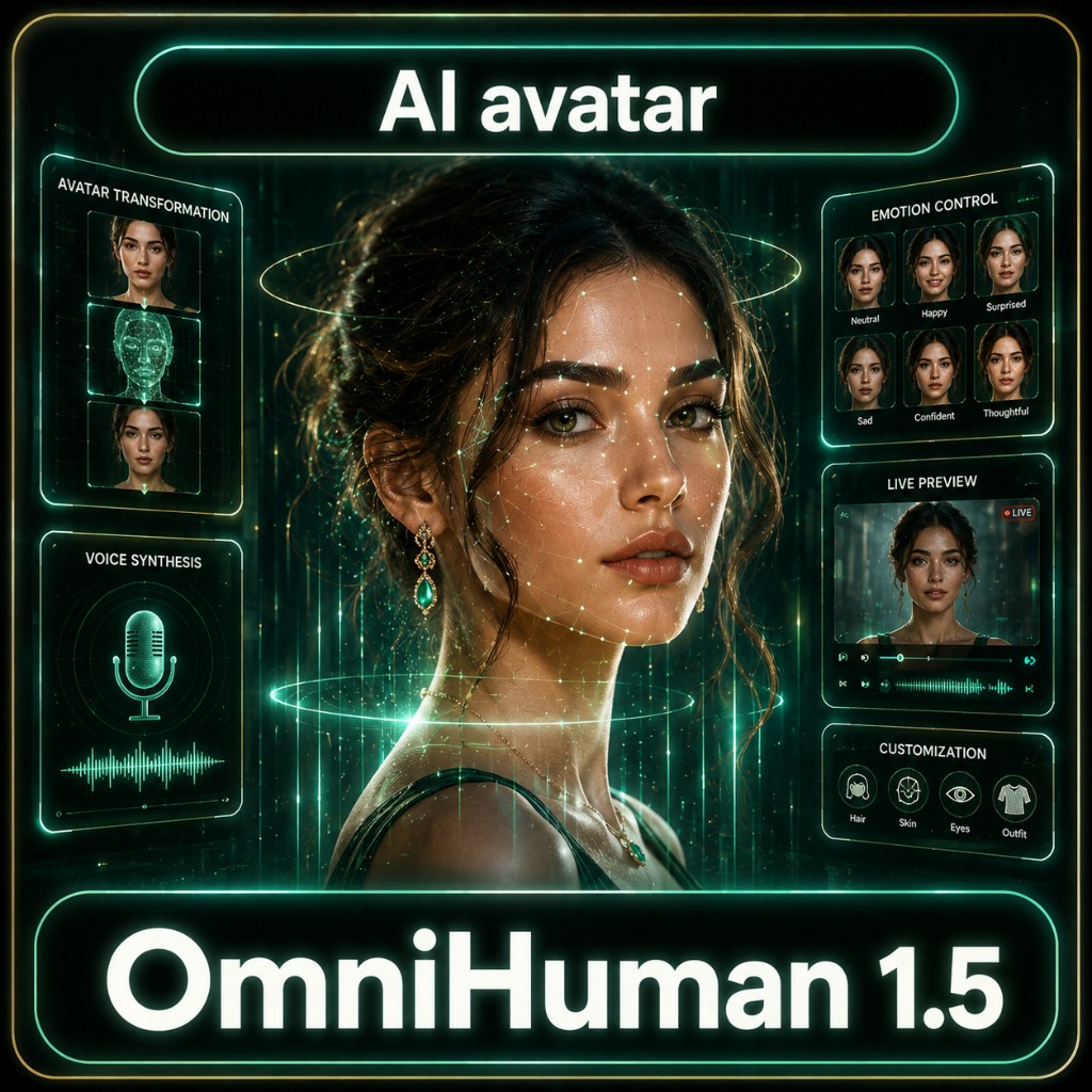 OmniHuman 1.5 — AI avatar